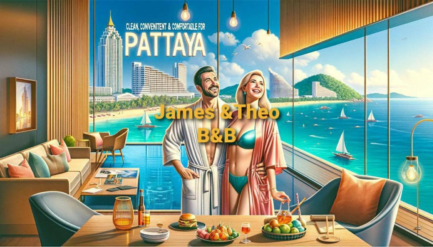 The Base Central Pattaya Quiet King-Bed With Infinity Pool & Free Netflix! Exteriör bild